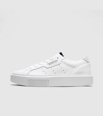 Botasky adidas Originals Sleek Super Sleek Super - Damske Topanky Biele | TZP-254807